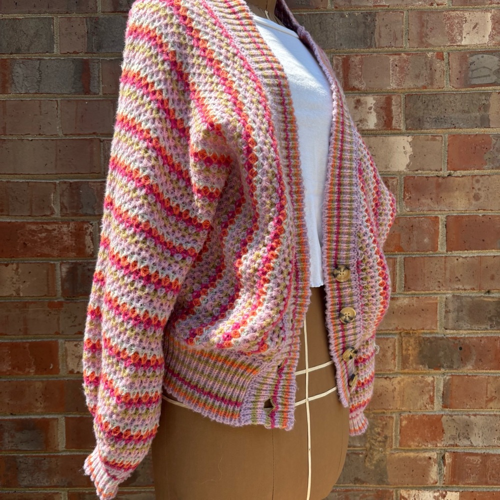 Fate + Fortune Multicolor Knit Cardigan
